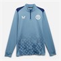 Castore Mens AVFC Aston Villa Third Matchday 1/4 Zip Top Blue Shadow/Blue Depths