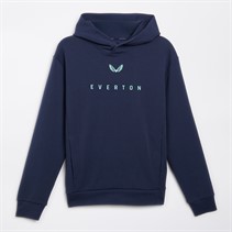 Castore Womens EFC Everton Travel Logo Hoodie Navy