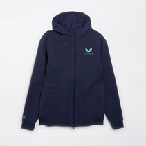 Castore Mens EFC Everton Hooded Travel Jacket Navy
