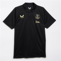 Castore Mens EFC Everton Pro Coaches Presentation Polo Black