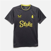 Castore Womens EFC Everton 24/25 Away Jersey Black/Yellow