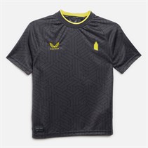 Castore Junior EFC Everton 24/25 Away Jersey Black/Yellow