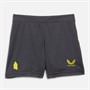 Castore Junior EFC Everton 24/25 Away Shorts Black/Yellow