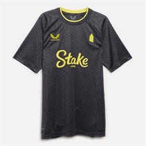 Castore Mens EFC Everton 24/25 Away Jersey Black/Yellow