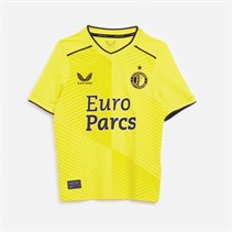 Castore Junior FR Feyenoord 23 / 24 Heim Torwart Trikot Blazing Yellow / Caviar
