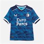 Castore Junior FR Feyenoord 23/24 Udebanetrøje Peacoat/Brilliant White