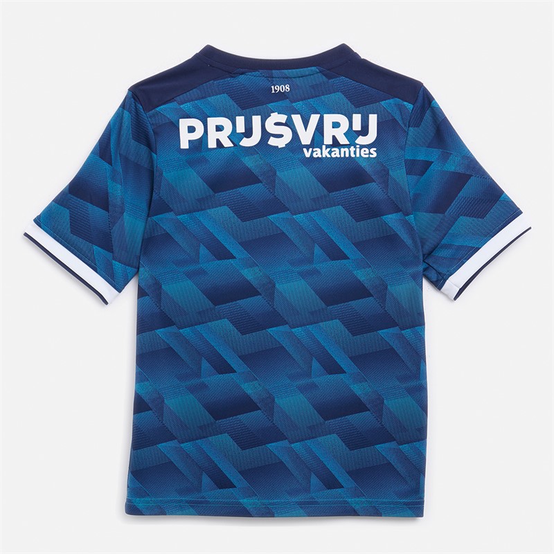 Castore Junior FR Feyenoord 23/24 Udebanetrøje Peacoat/Brilliant White