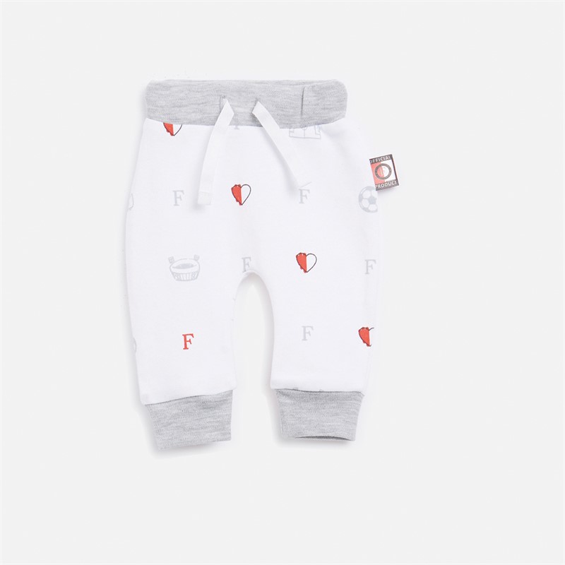 Castore Pantalon Bébé FR Feyenoord Blanc - Taille 0-1M