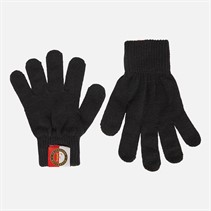 Castore Junior FR Feyenoord Gewebtes Etikett Handschuhe Schwarz