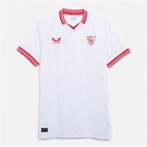 Castore Herren SFC Sevilla FC 23 / 24 Fussball Base Heim Trikot Brilliant Weiss
