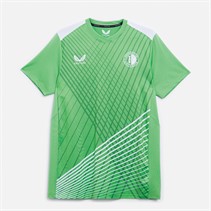 Castore FR koszulka meczowa Feyenoord dla niego kolor Shamrock/ olśniewająca biel