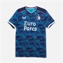 Castore Herre FR Feyenoord 23/24 Udebanetrøje Peacoat/Brilliant Hvid
