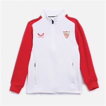 Castore Junior SFC Sevilla FC Home Anthem kurtka dla dziecka kolor olśniewający biały/prawdziwa czerwień