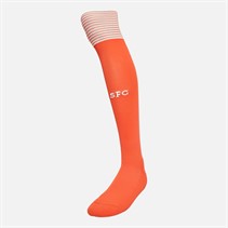 Castore SFC Sevilla FC 23 / 24 Third Torwart Stutzen Hot Coral / Brilliant White