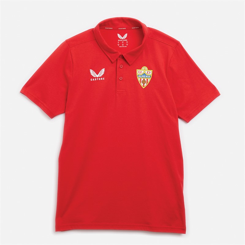 Castore Herre UD Almeria Polo True Rød