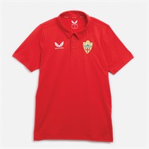 Castore koszulka polo dla niego kolor prawdziwa czerwień