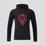 Castore Herre UD Almeria Classic Fleece Hættetrøje Caviar