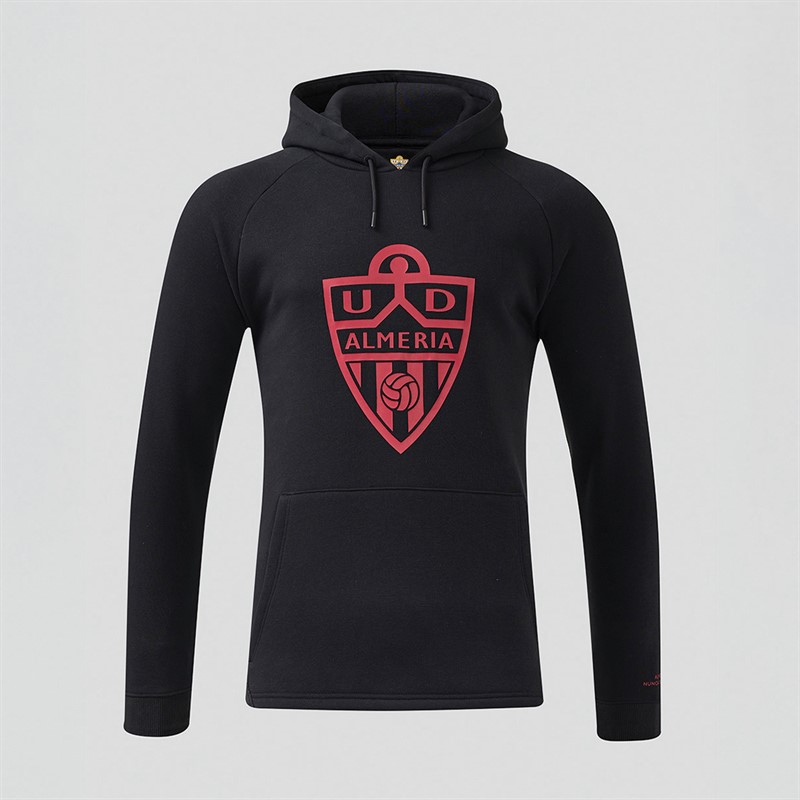 Castore Herre UD Almeria Classic Fleece Hættetrøje Caviar