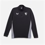 Castore Herre SFC Sevilla FC Træner 1/4 Lynlås Top Caviar / Tradewinds