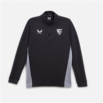 Castore SFC Sevilla FC Coaches 1/4 Zip Top dla niego kolor kawior/morski