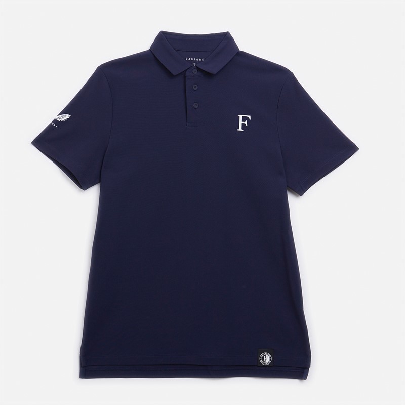 Castore Herre FR Feyenoord Essential Polo Midnight Navy