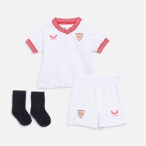 Castore SFC Sevilla FC 23 / 24 Home Baby Set Brilliant White / True Red (Kleinkind)
