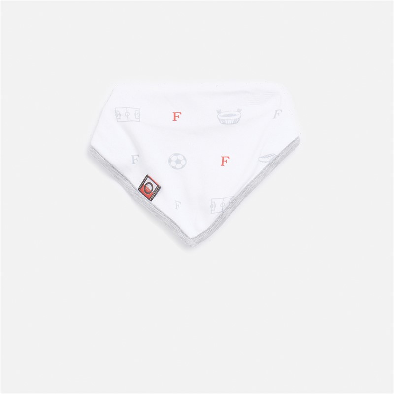 Castore Bavoir Bandana Bébé FR Feyenoord Blanc - Taille OS