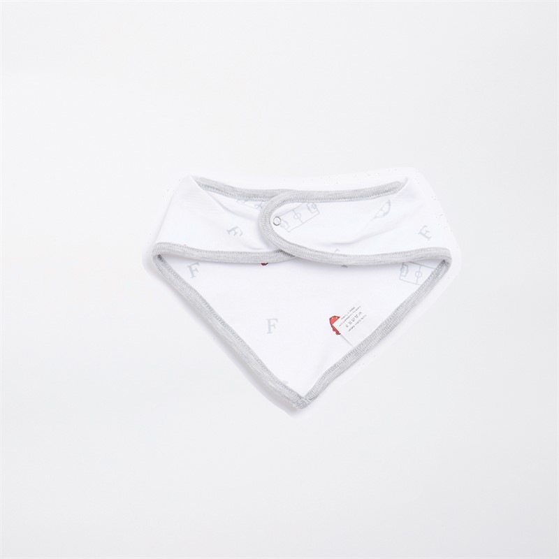 Castore Baby FR Feyenoord Baby Hagesmæk Bandana Hvid