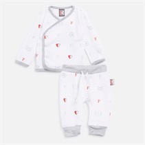 Castore Baby FR Feyenoord Zweiteiler Babyanzug Weiß
