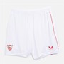 Castore Heren SFC Sevilla FC 23/24 Thuisshorts Brilliant wit / True Red