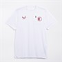 Castore Herre FR Feyenoord Lifestyle T-shirt Brilliant White