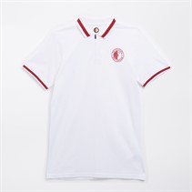 Castore Herren FR Feyenoord Klassisch Polo Brillant Weiss