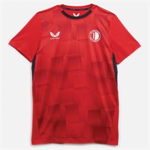 Castore FR Feyenoord koszulka treningowa dla niego kolor Barbados wiśniowy/kawior
