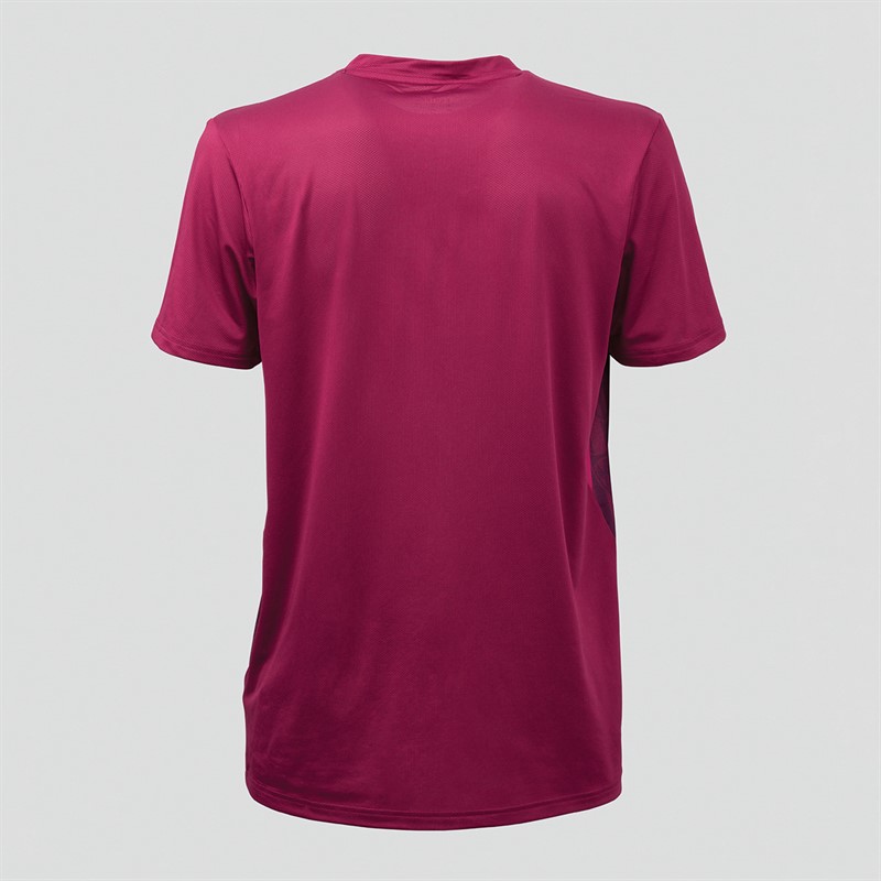 Castore Herre SFC Sevilla FC Spiller Træningstrøje Magenta Lilla / Festival Fuschia