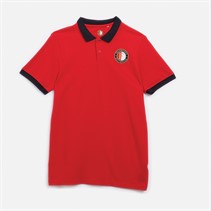 Castore koszulka polo FR Feyenoord Heritage Pique dla niego kolor chińska czerwień