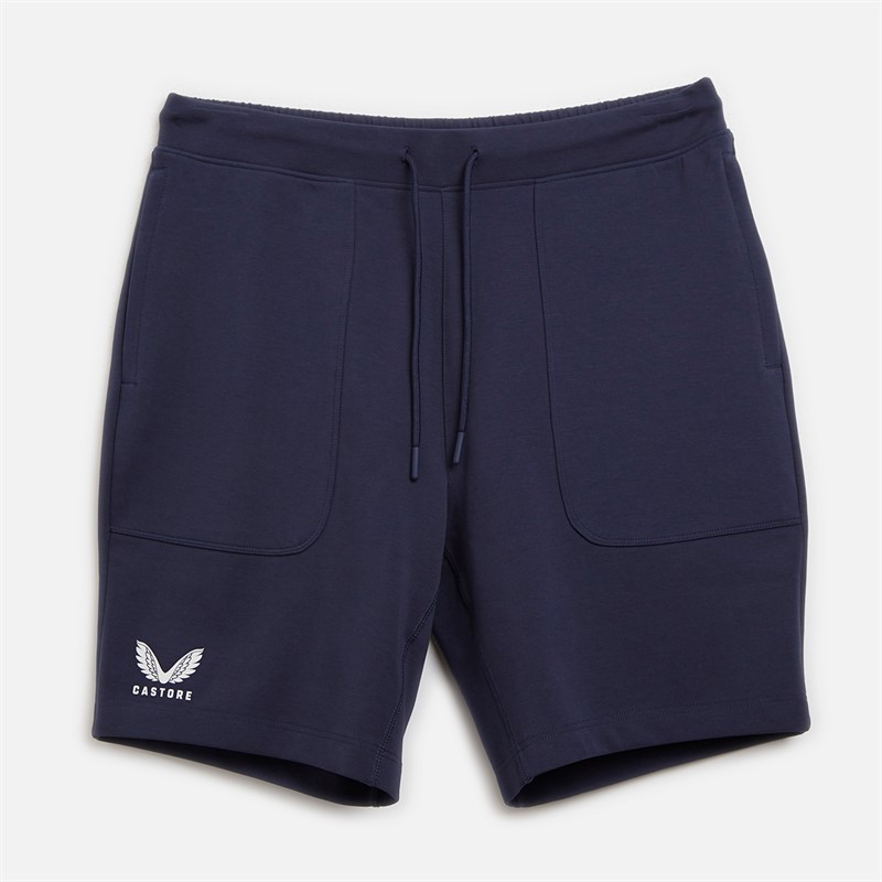 Castore Mens Travel Shorts Peacoat