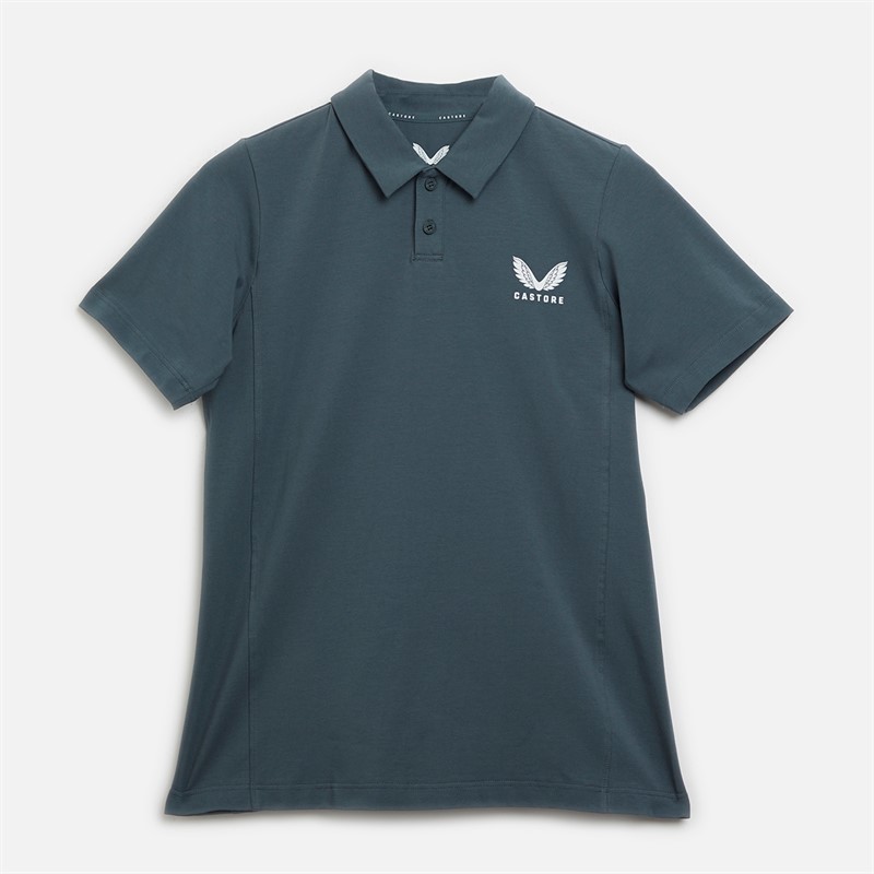Castore Womens Travel Polo Dark Slate