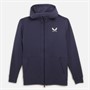 Castore Mens Hooded Travel Jacket Peacoat