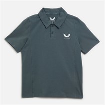Castore Junior Boys Travel Polo Dark Slate