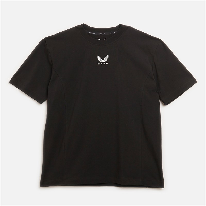 Castore Mens Travel T-Shirt Caviar