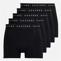 Castore Mens Malan Five Pack Boxers Black