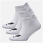 Castore Three Pack No Show Socks White