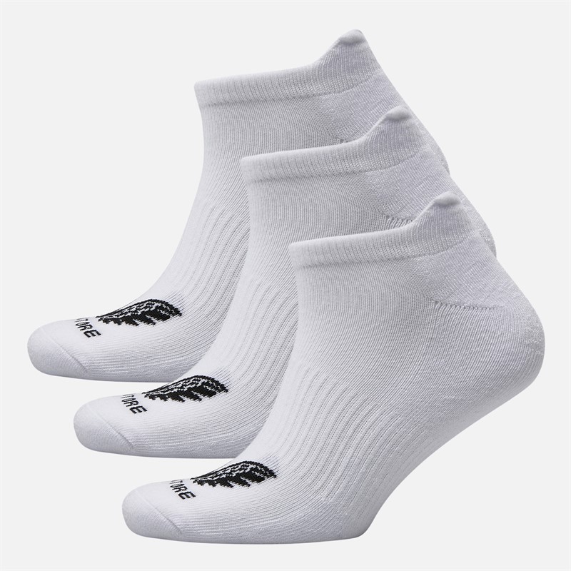 Castore Three Pack No Show Socks White