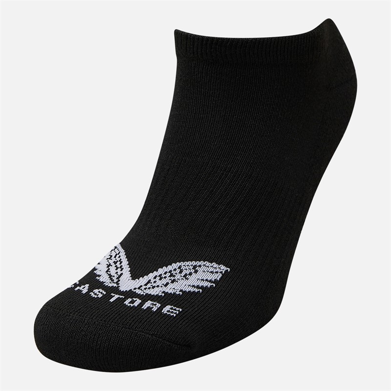 Castore Three Pack No Show Socks Black