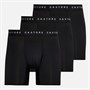 Castore Mens Hegg Three Pack Medium Performance Boxers Black