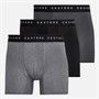 Castore Mens Jofra Three Pack Short Performance Boxers Black/Grey