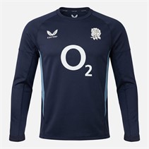 Castore Mens RFU England Rugby Contact Drill Top Inkwell/Storm Blue