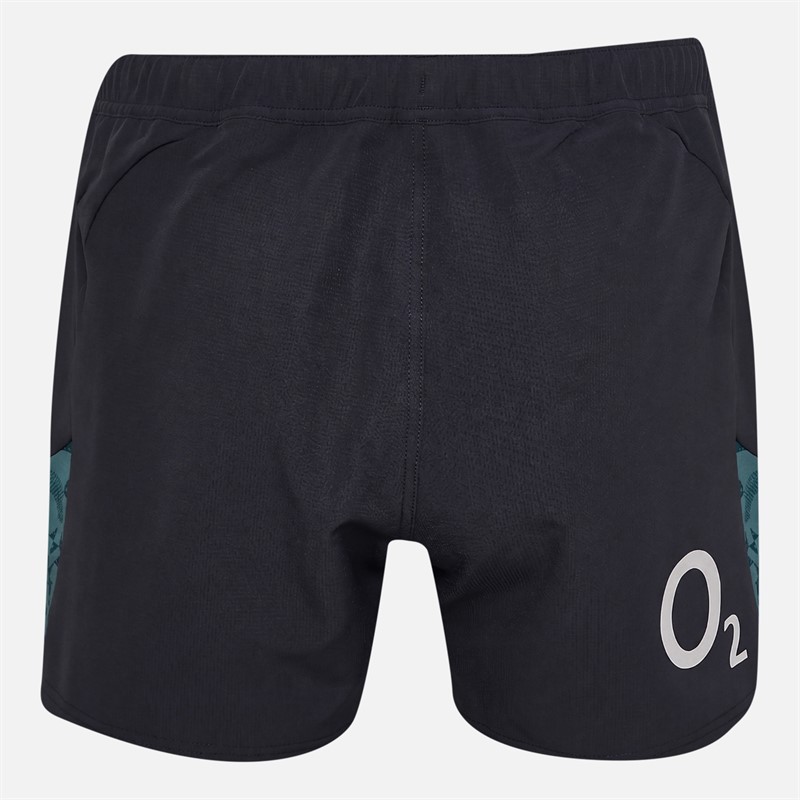 Castore Mens RFU England Rugby Contact Shorts Inkwell/Storm Blue