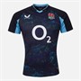 Castore Mens RFU England Rugby 25/26 Alternate Pro Jersey Caviar/Swim Cap