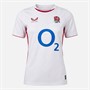 Castore Womens RFU England Rugby Red Roses 25/26 Home Jersey Brilliant White/Lipstick Red